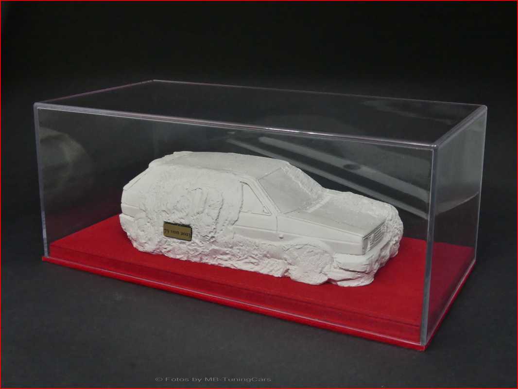 1:18 VW GOLF MK2 GTI WörtherSee Stein Dekmal  [Legendär] inkl. Alcantara Edel Vitrine